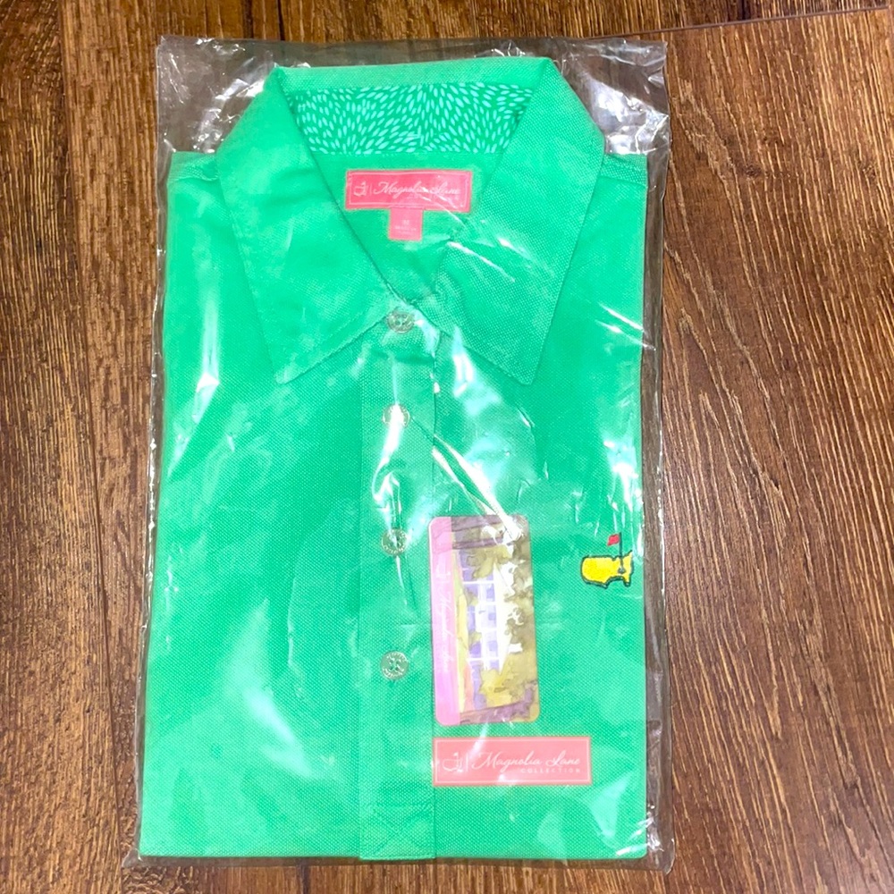 Masters Woman’s Green Medium Golf Polo